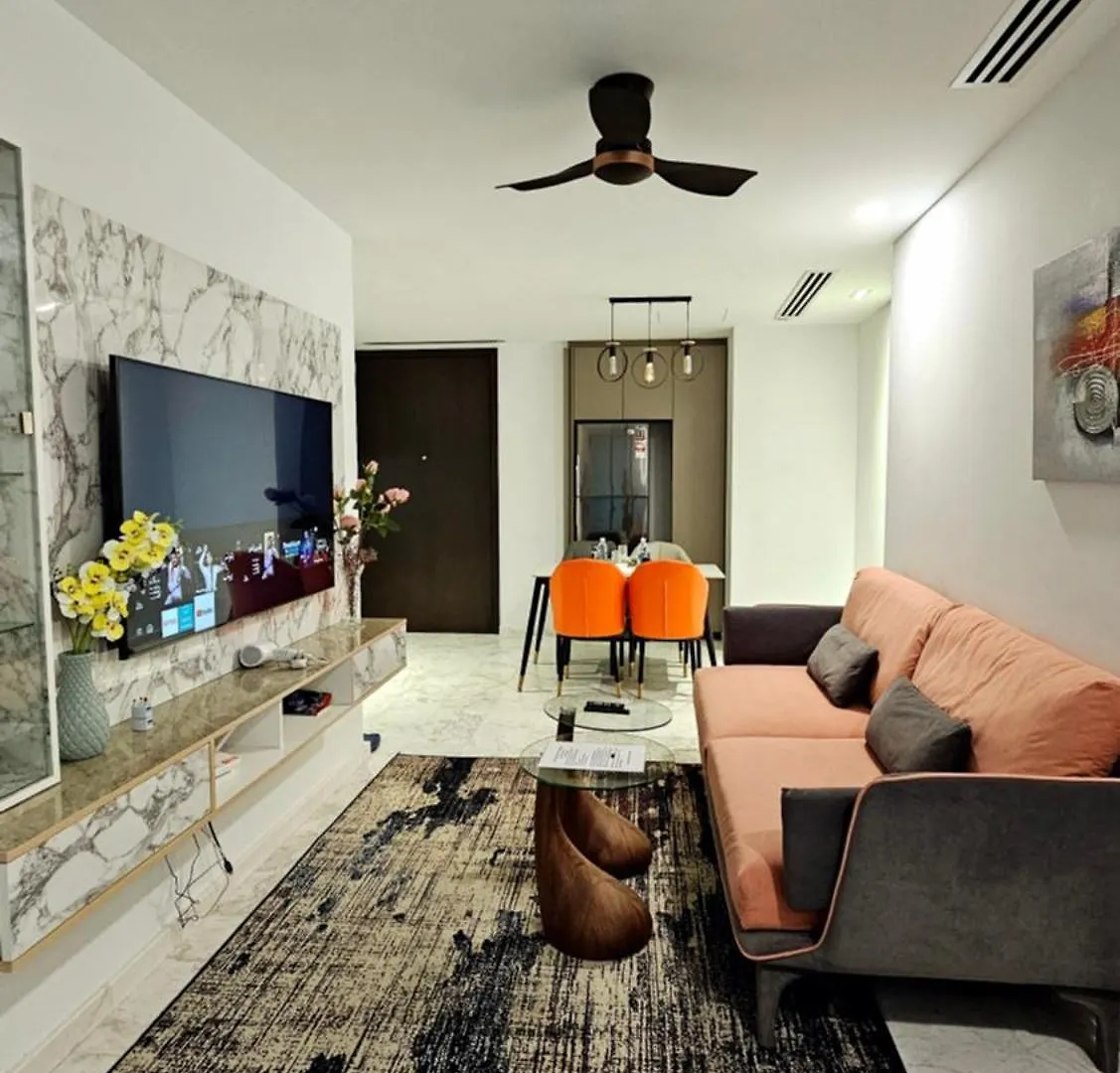 아파트 Crystal Service Suite At Eaton Klcc 쿠알라룸푸르