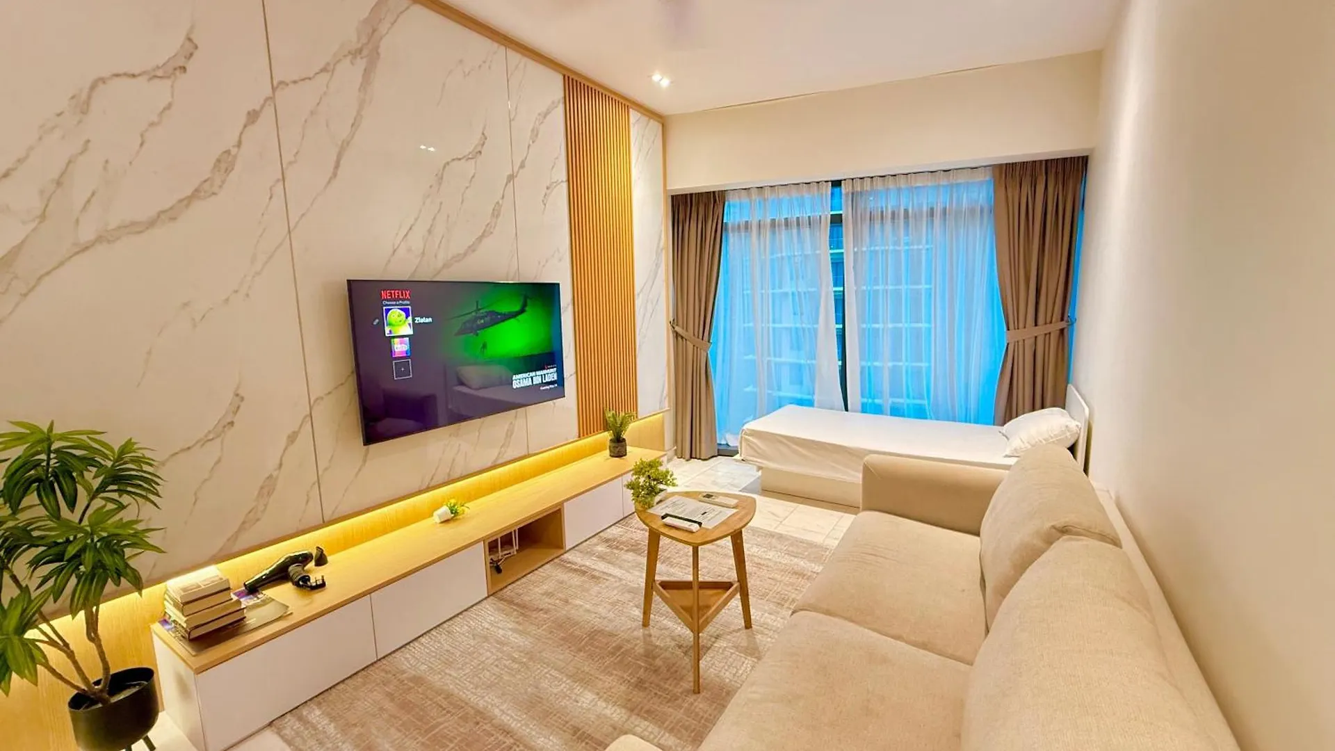 아파트 Crystal Service Suite At Eaton Klcc 쿠알라룸푸르